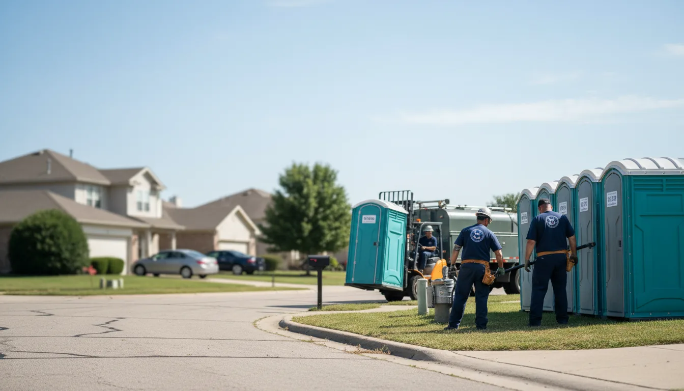 Porta Potty Rental in Lebo, KS near me